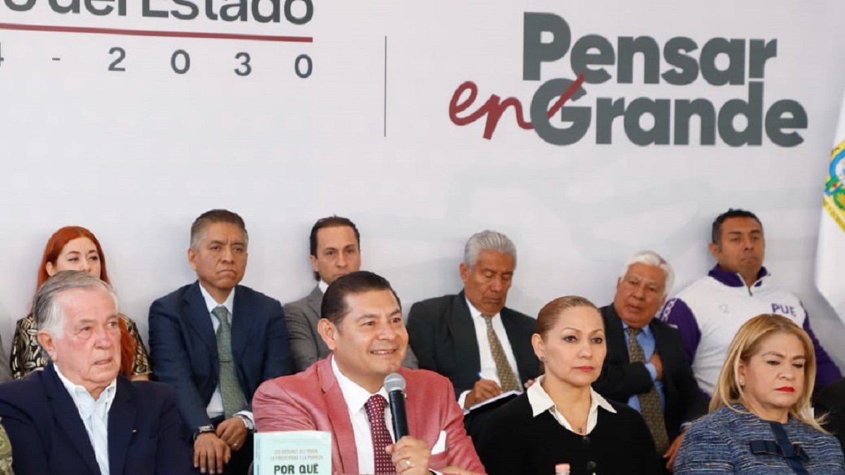 Orden y Justicia, pilares del Gobierno de Puebla: Alejandro Armenta