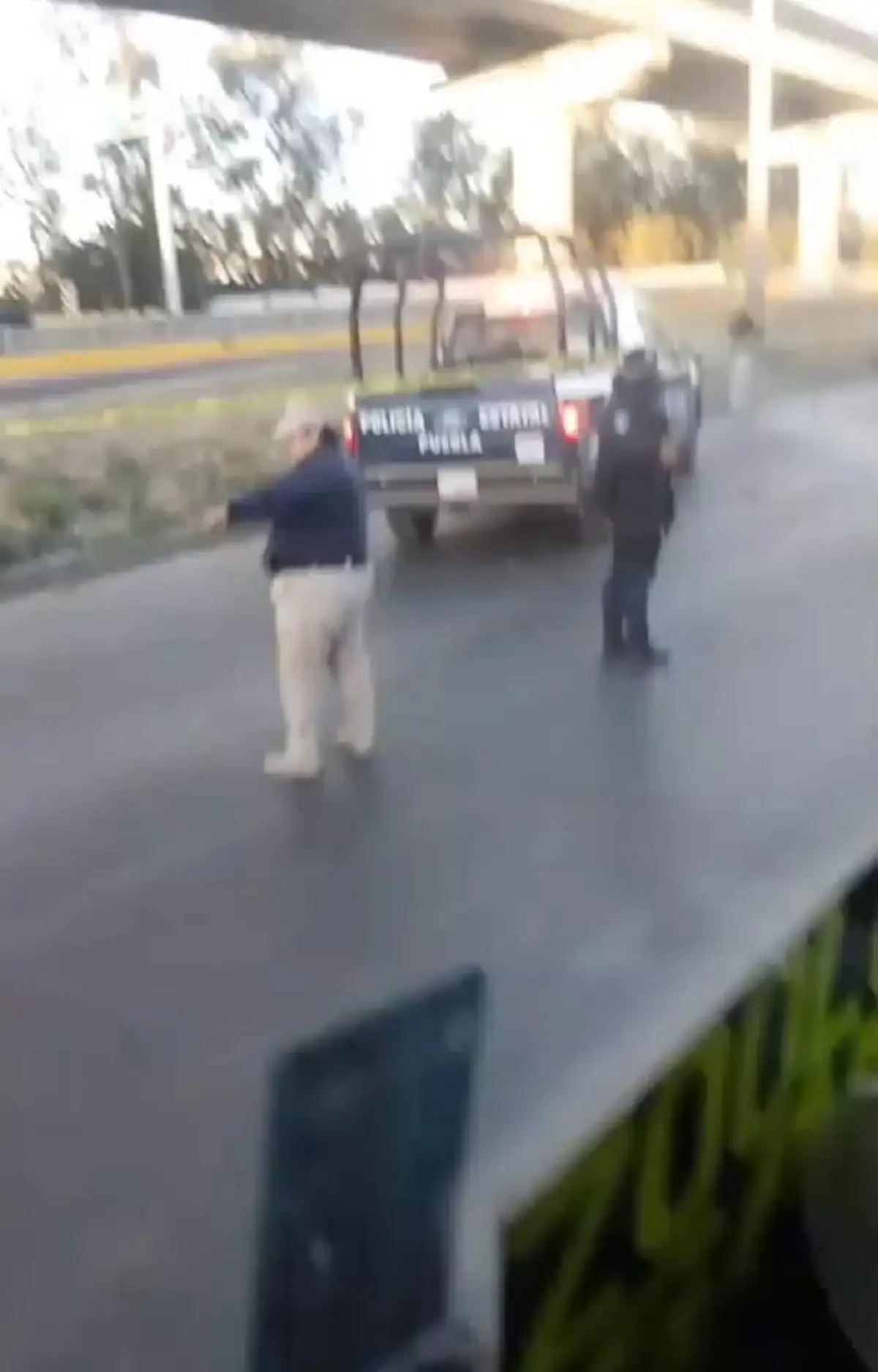 Persona muere atropellada en la lateral de la autopista México-Puebla