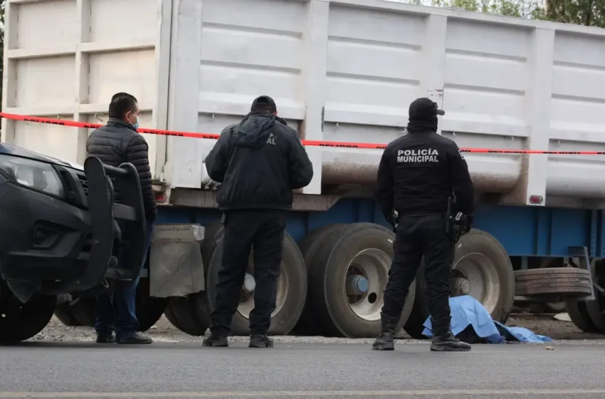  Joven muere atropellado sobre la federal a Atlixco