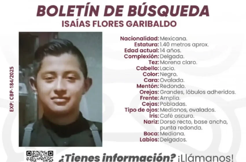  ¿Por qué se fue Isaías Flores a Veracruz? Esto dijo la Comisión de Búsqueda