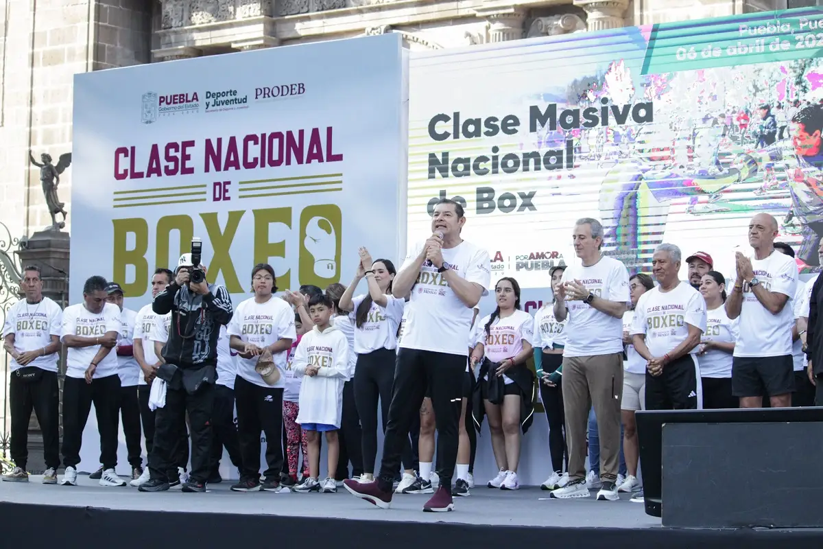 Puebla se suma a la Clase Nacional de Box contra las adicciones