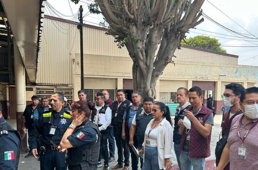  Realiza Gobierno de la Ciudad inspección sanitaria en Mercado Zapata ante denuncia ciudadana