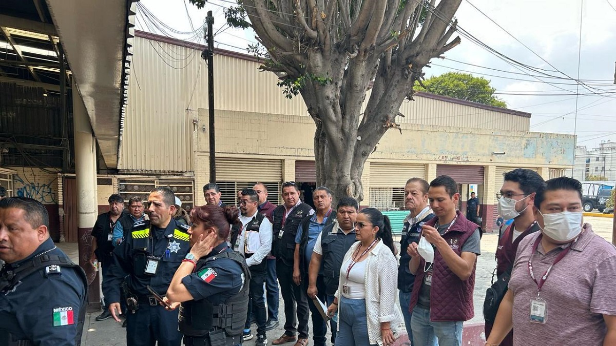 Realiza Gobierno de la Ciudad inspección sanitaria en Mercado Zapata ante denuncia ciudadana