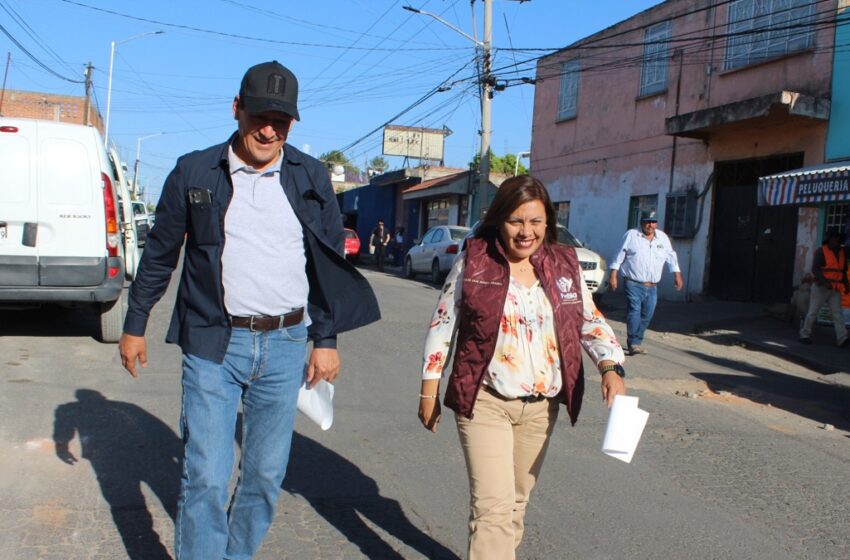  Supervisa Contraloría Municipal ejecución de obras públicas en la zona de Clavijero, y Satélite Magisterial