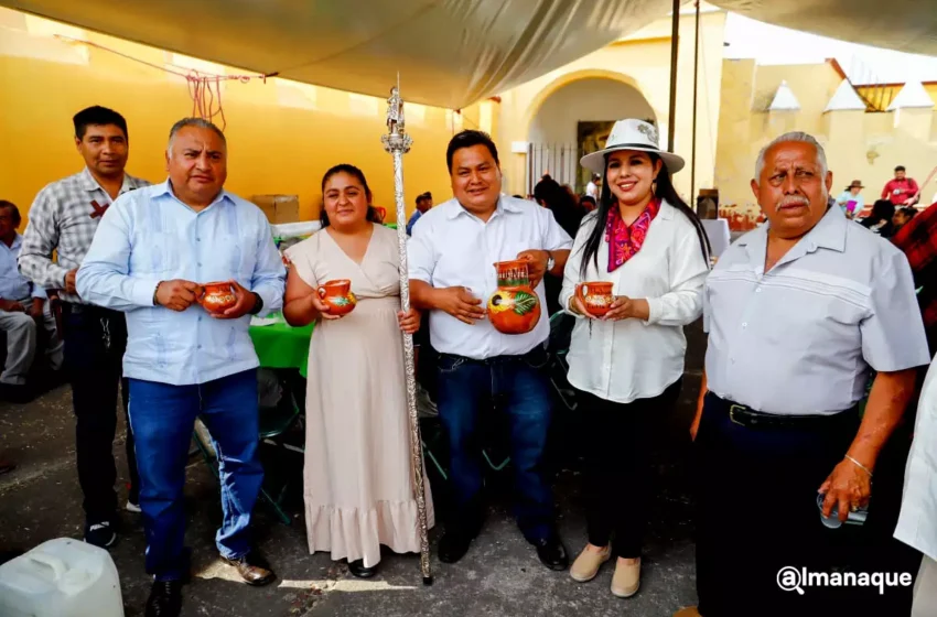  Tonantzin Fernández fortalece la identidad de San Pedro Cholula en la Tlahuanca 2025