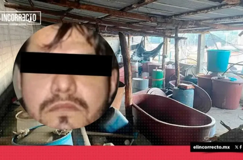  Capturan en CDMX a “El Gangoso”, líder de célula de Los Mayos; operaba con narcolaboratorios en Puebla
