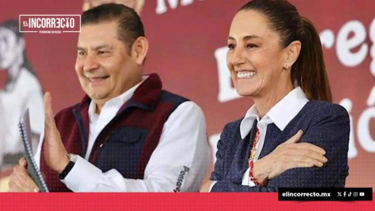 Destaca Armenta a Sheinbaum disminución de feminicidios en Puebla