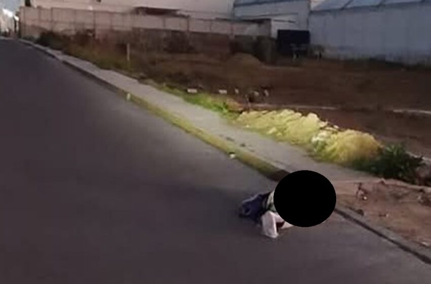  Sábado de terror en Cuautlancingo: hallan otro cadáver envuelto en cobijas, a metros de los cuerpos emplayados