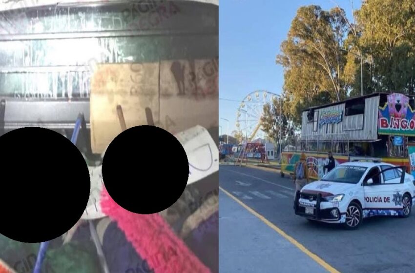  Terror en Puebla: dejan camioneta con cuatro cadáveres y amenaza criminal en plena zona de la Feria (VIDEO)
