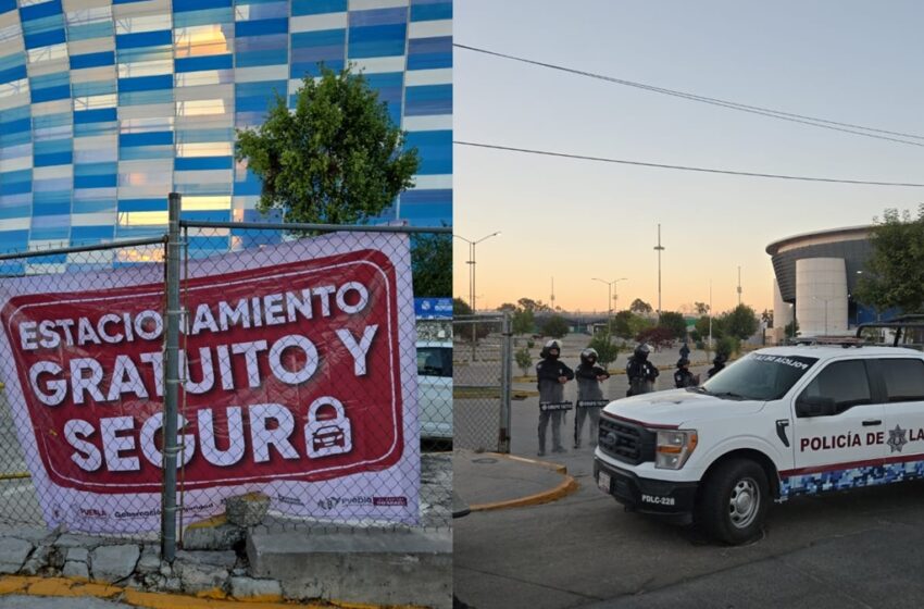  ¡Adiós 28 de Octubre y sus franeleros! GN y Policía Estatal recuperan estacionamiento en zona de estadios