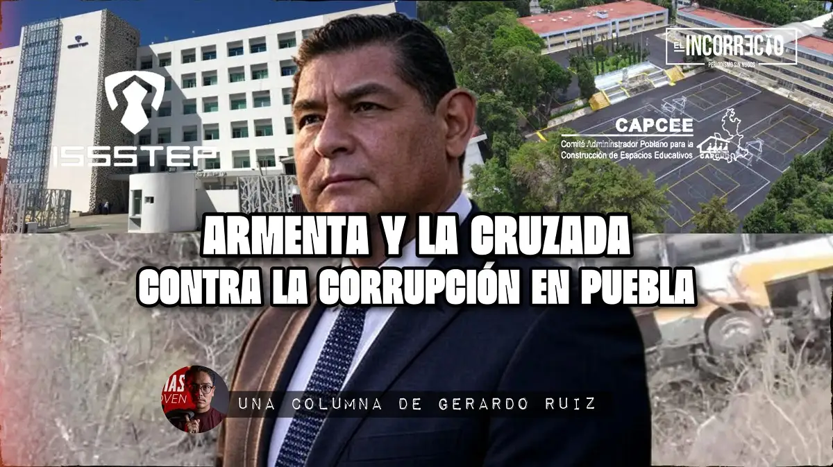 Armenta y la cruzada contra la corrupción en Puebla