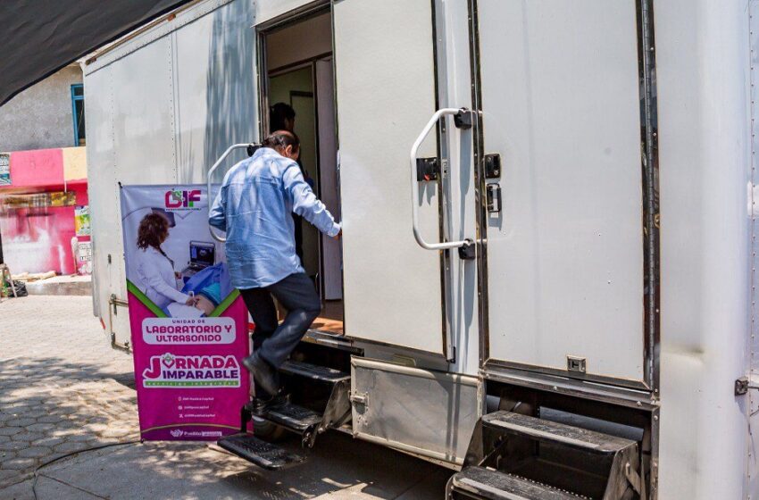  Arrancan Jornadas de Servicios Médicos Itinerantes del DIF Puebla Capital