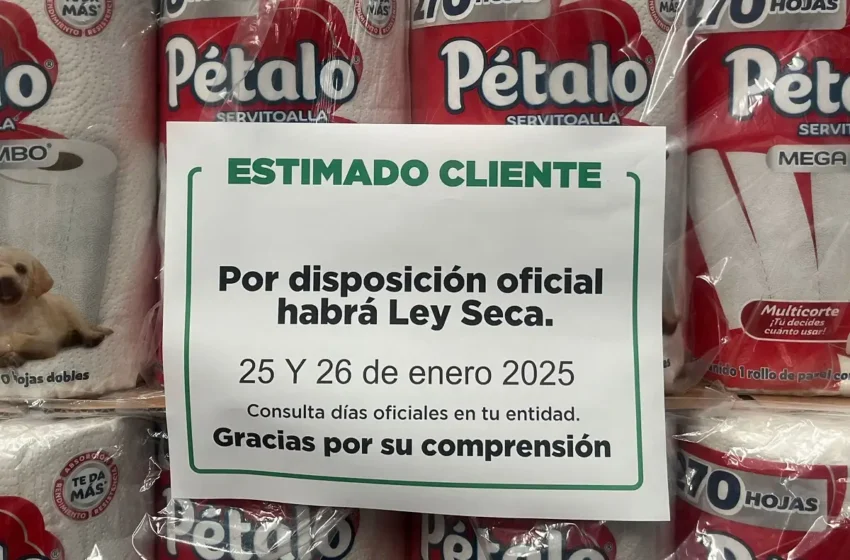  ¿Cuándo inicia la Ley Seca en Puebla por elección judicial?