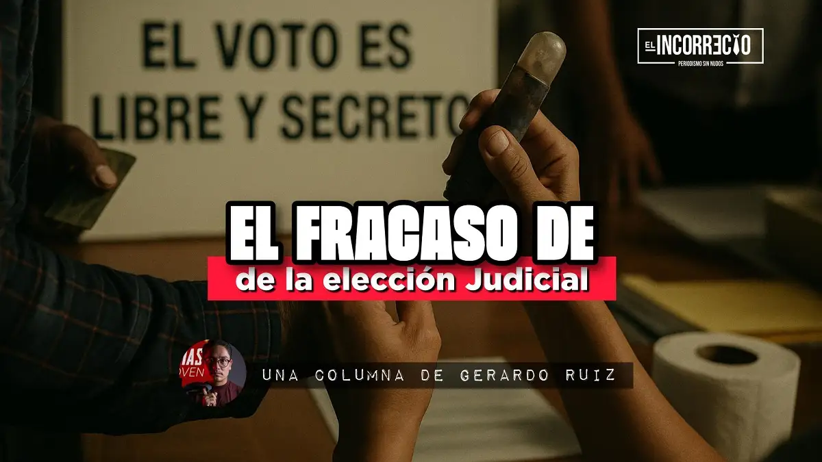 El fracaso de la elección judicial