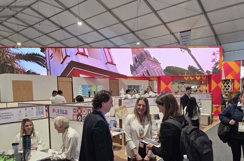  Éxito total, promoción de Puebla en el Tianguis Turístico 2025