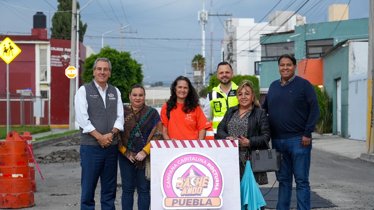 Fortalece Pepe Chedraui Campaña de Bacheo en la colonia Valle Dorado
