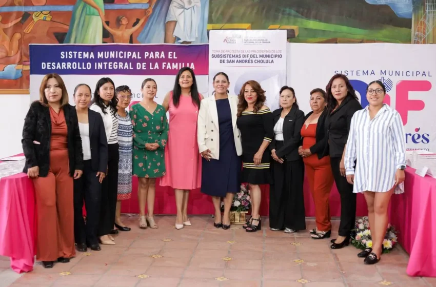  Fortalecen asistencia social en San Andrés Cholula en juntas auxiliares e inspectorías