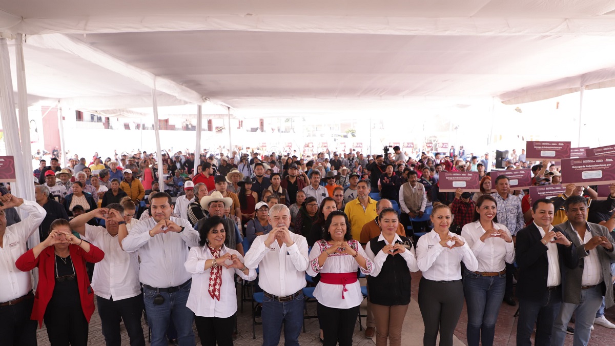 Gobierno de Puebla rescata economía de productores ante heladas atípicas en Chiautzingo