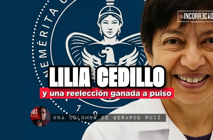  Lilia Cedillo y una reelección ganada a pulso