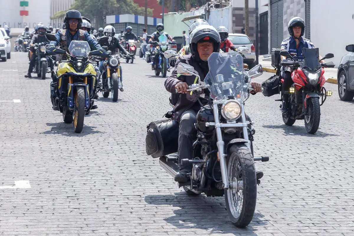 Motociclistas se manifiestan contra la Ley de Movilidad; afirman que violan sus derechos humanos