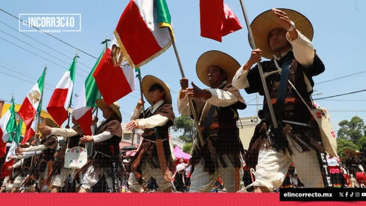Música, color y baile así se vivió el Desfile Conmemorativo del 5 de Mayo