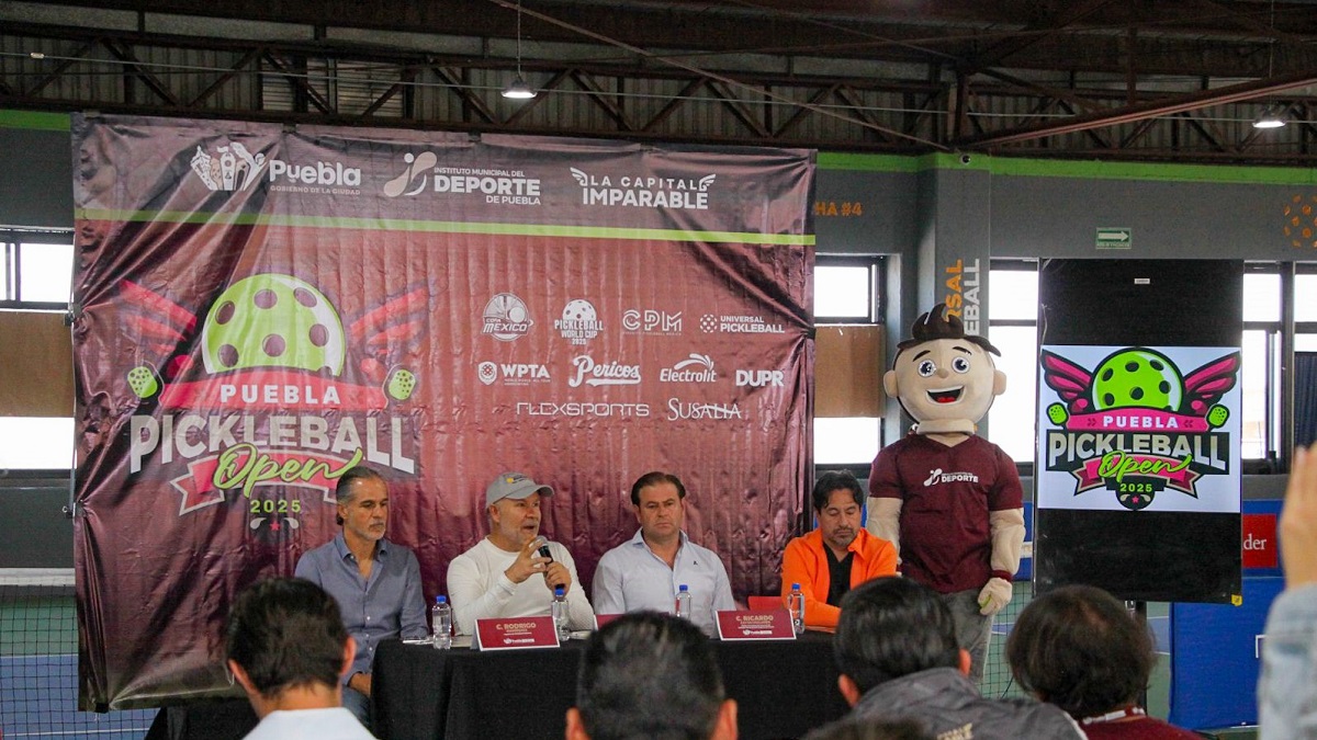 Presenta Instituto Municipal del Deporte el Torneo “Puebla Pickleball Open 2025”