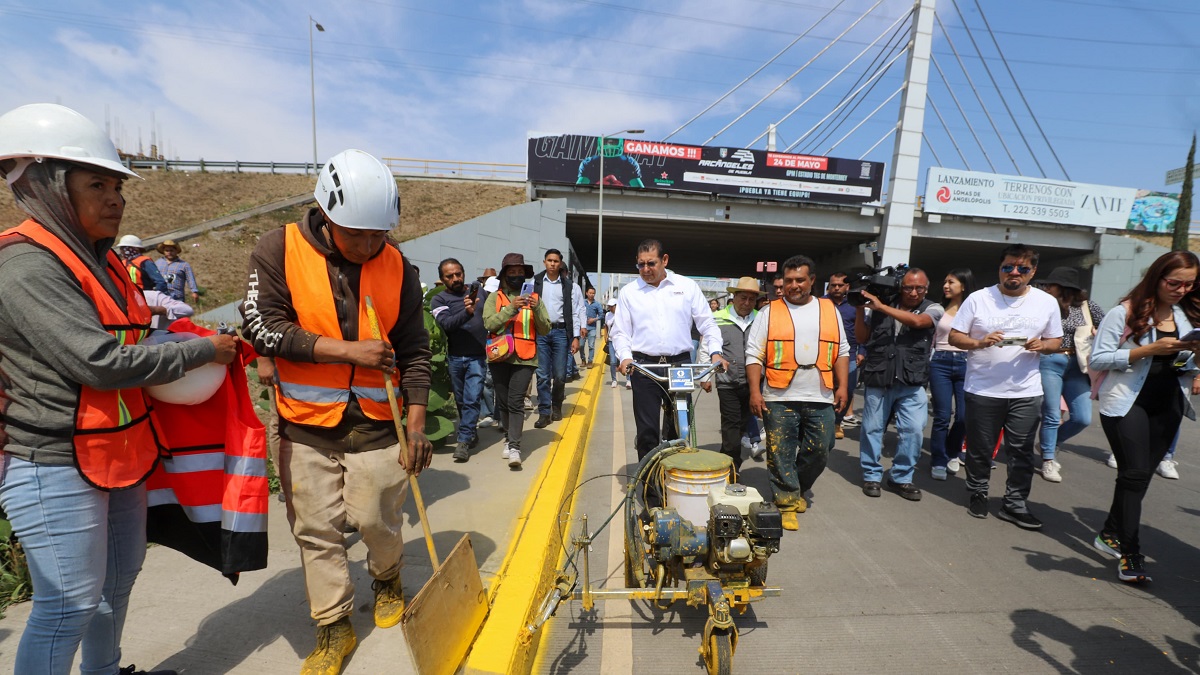 Puebla se transforma con trabajo comunitario y seguridad: Armenta