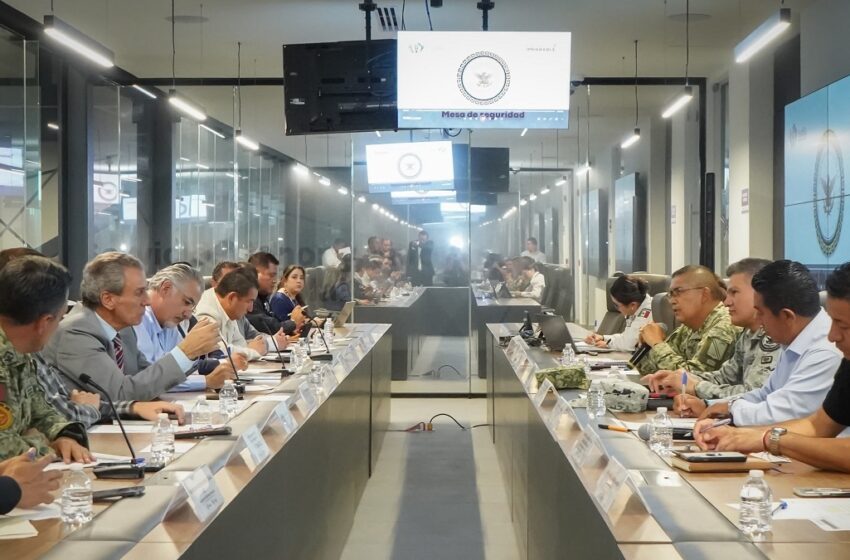  Reitera Gobierno de la Ciudad disposición y coordinación interinstitucional de Seguridad con los tres niveles de gobierno para mantener la paz