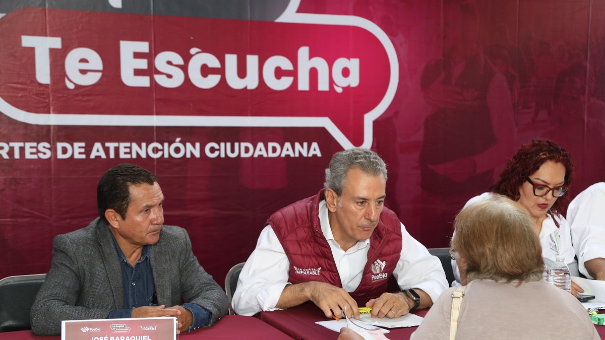 San Felipe Hueyotlipan fue sede de “La Capital Te Escucha”, Martes de Atención Ciudadana