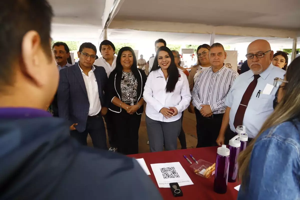 Tonantzin Fernández impulsa el empleo en beneficio de las y los cholultecas