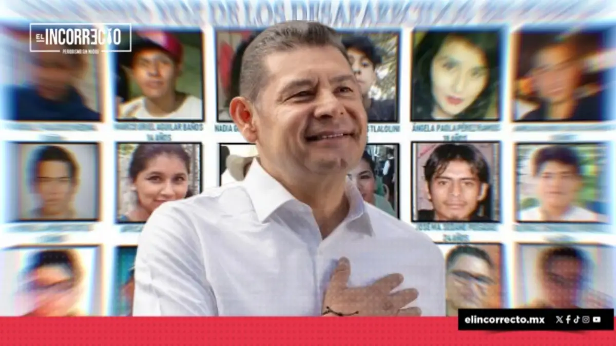 Acuerda Armenta un chat y un fondo con colectivos de desaparecidos en Puebla