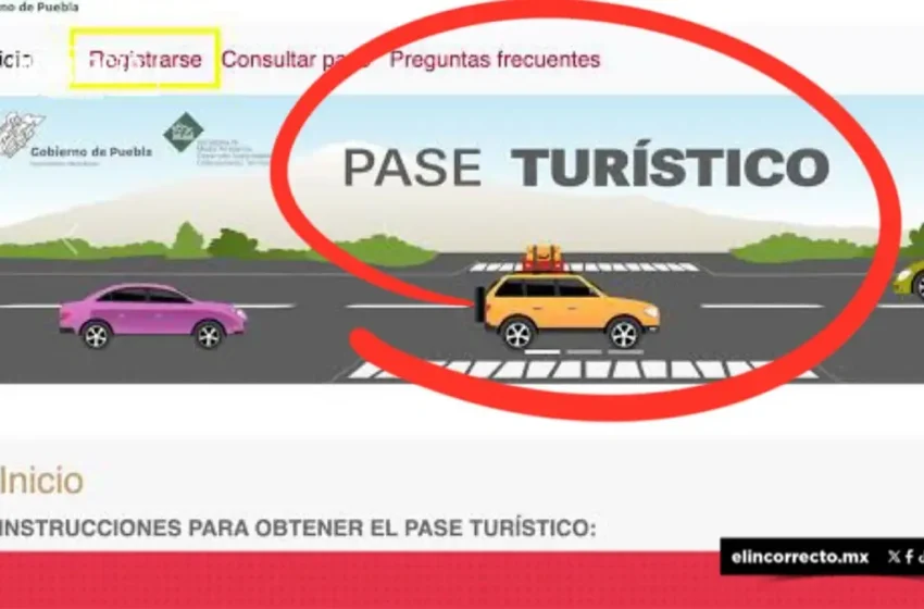  Anuncia Armenta eliminación del pase turístico en Puebla para automovilistas foráneos 