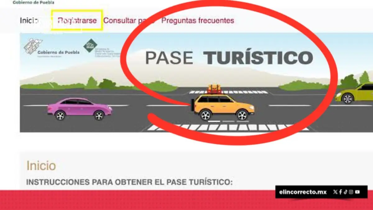 Anuncia Armenta eliminación del pase turístico en Puebla para automovilistas foráneos