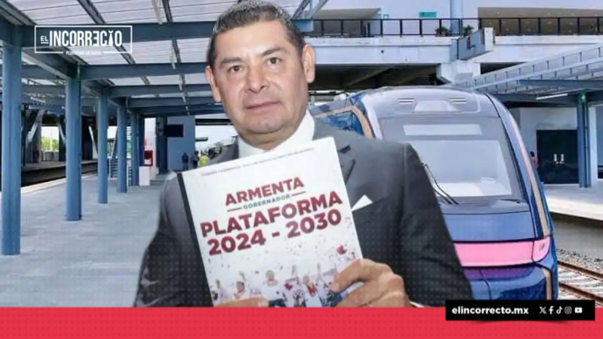Zona para conciertos, tren rápido, distribuidor Hermanos Serdán: Los proyectos de Armenta en su Plan Estatal de Desarrollo