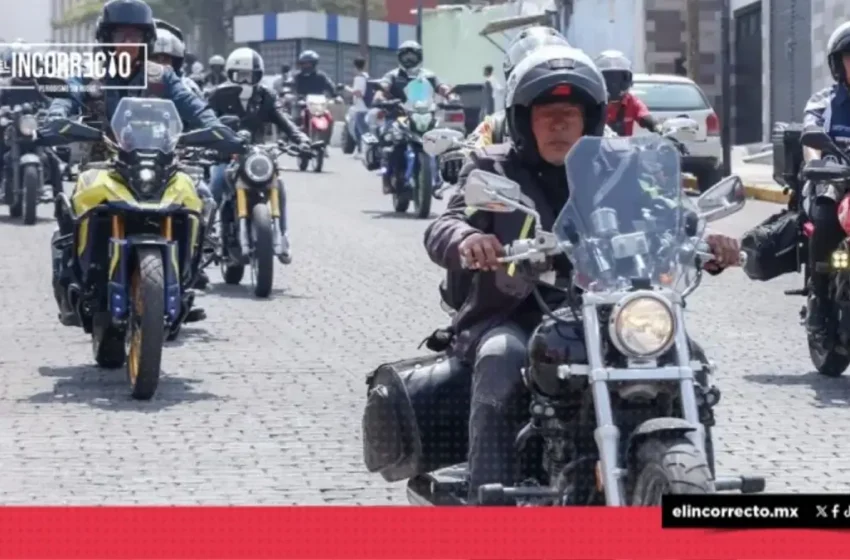  Motociclistas se manifiestan contra la Ley de Movilidad; afirman que violan sus derechos humanos