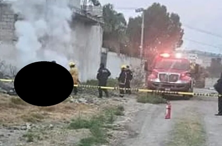  Terror en San Pablo del Monte: hallan feto en pañal y cuerpo calcinado a metros de distancia