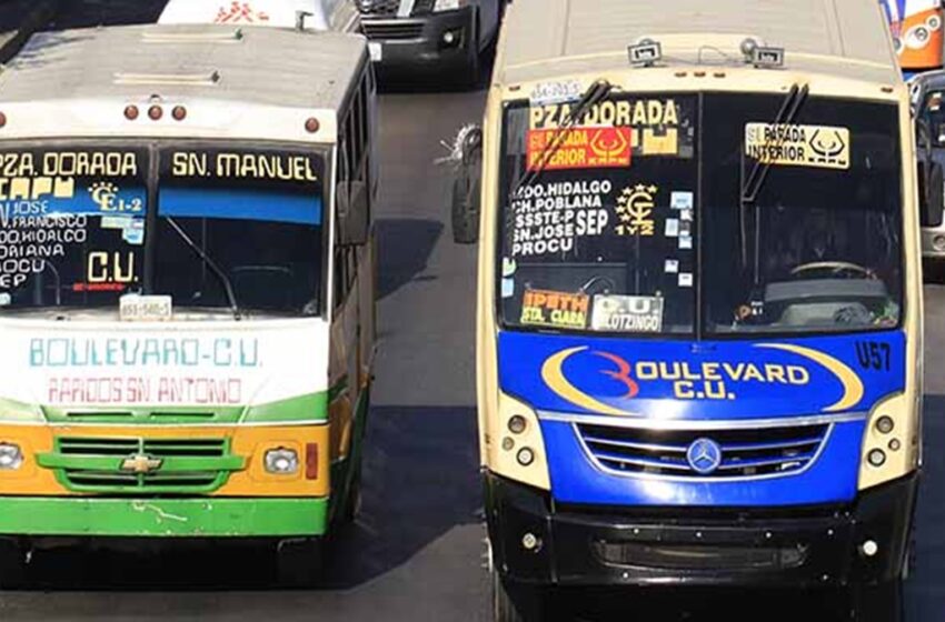  ¡Hasta con 25 años circulando! Estas son las rutas con las unidades más viejas de Puebla