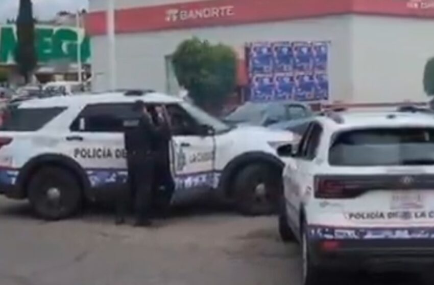  Balacera en Plaza Loreto Puebla HOY 29 de mayo: asaltan a cuentahabiente y desatan pánico