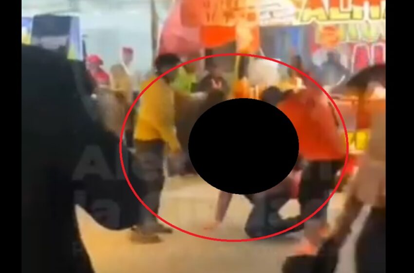  VIDEO ¡Otra pelea en la Feria de Puebla! Segunda riña en menos de una semana