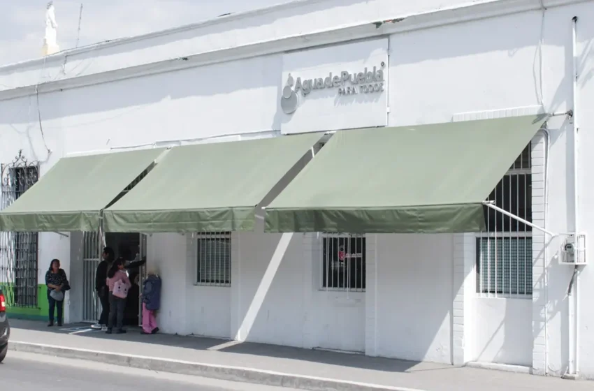  Agua de Puebla anunció su programa de regularización con pago único de 5 mil 550 pesos
