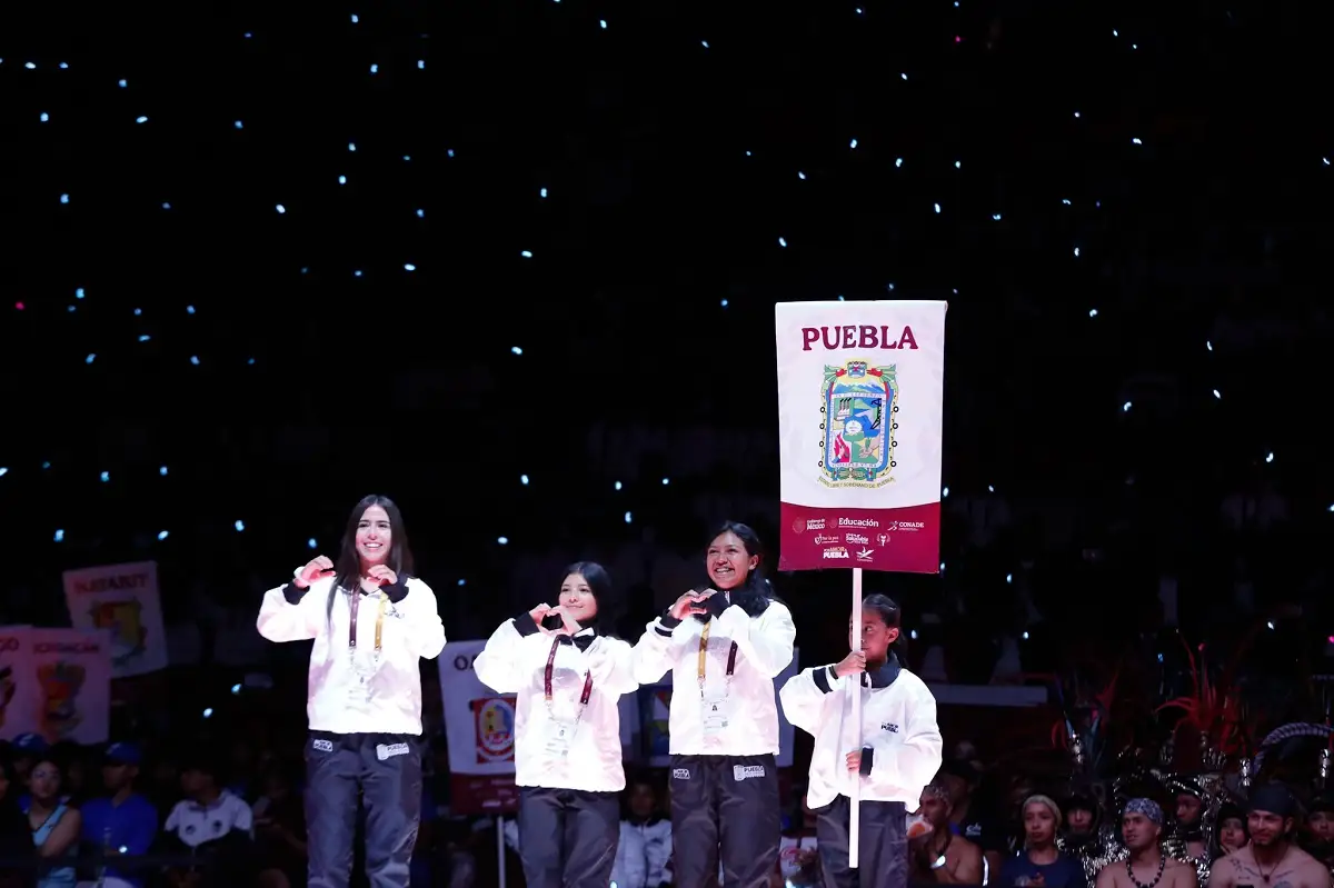 Armenta encabeza inauguración de los Juegos Deportivos Nacionales Escolares Puebla 2025; participarán 21 mil estudiantes