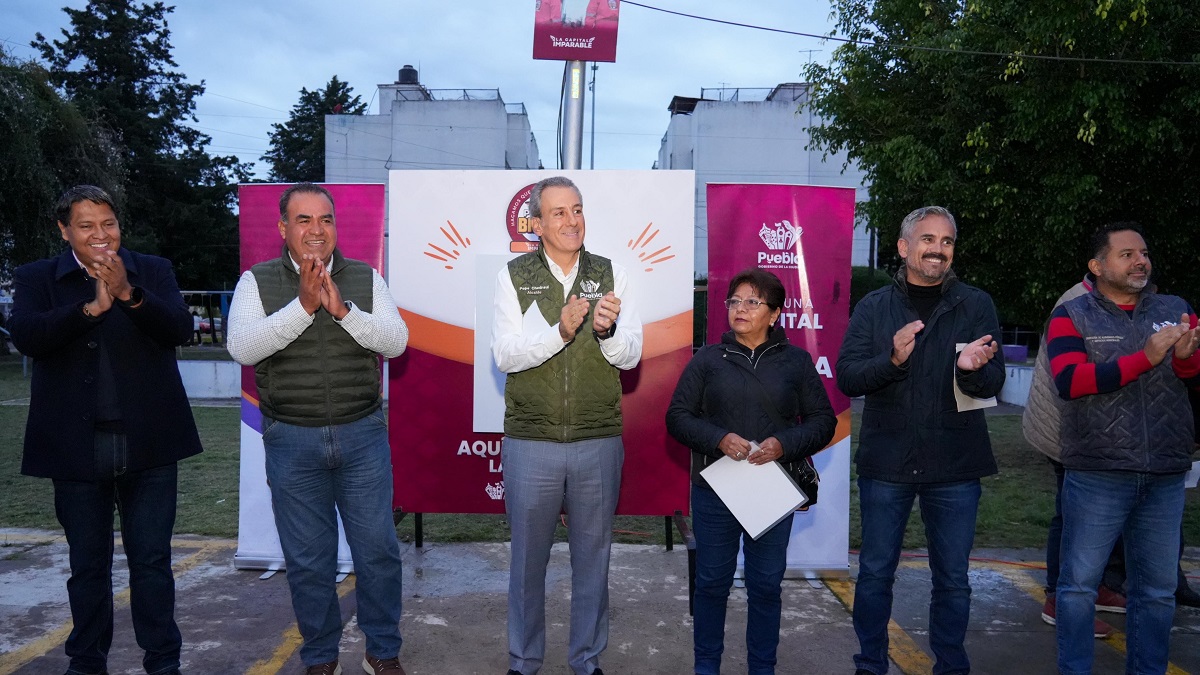 Beneficia Puebla Brilla a más de 10 mil vecinas y vecinos de Loma Bella