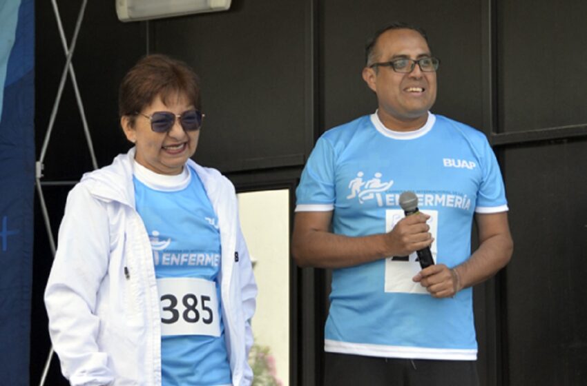  Celebra la BUAP carrera por el Día Internacional de la Enfermería