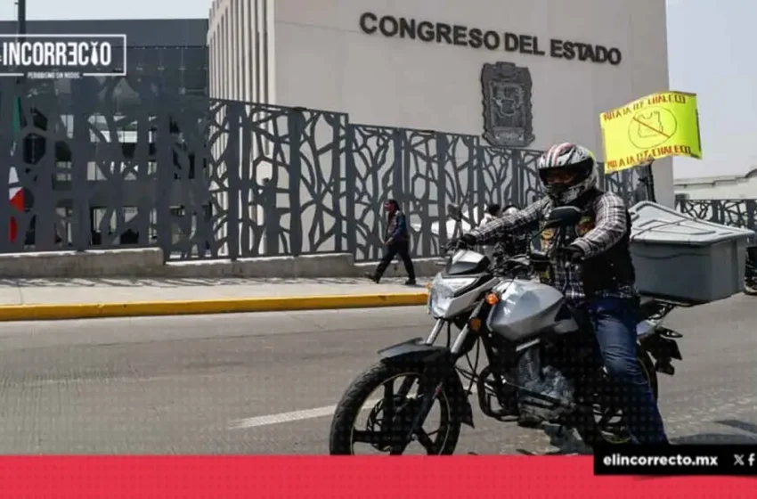  Congreso de Puebla eliminará uso obligatorio de chaleco con placa para motociclistas 