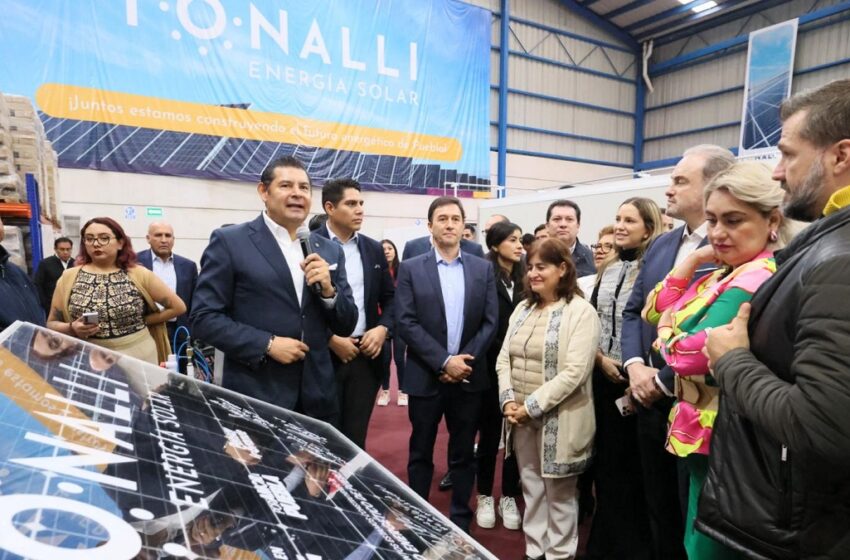  Cumple Armenta compromiso de campaña al inaugurar la Fábrica de Paneles Solares “Tonalli”