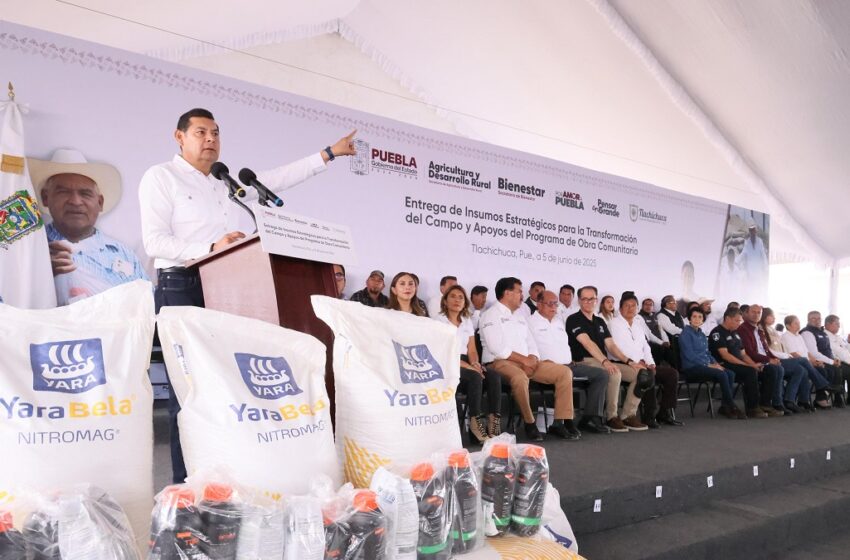  Entrega Gobernador Armenta 18 mdp en Obra Comunitaria y apoyos al campo en Tlachichuca