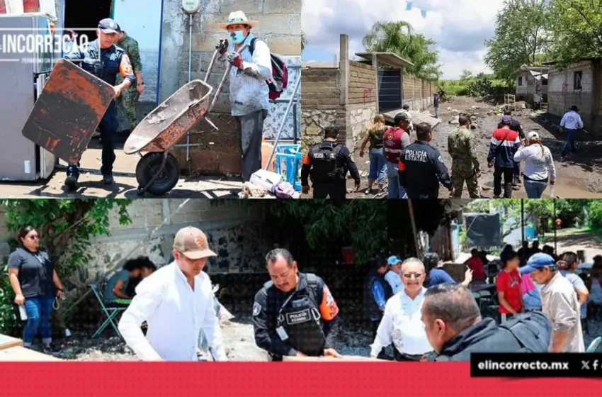  Gobierno de Puebla atiende a damnificados por inundaciones en Chignahuapan e Izúcar de Matamoros