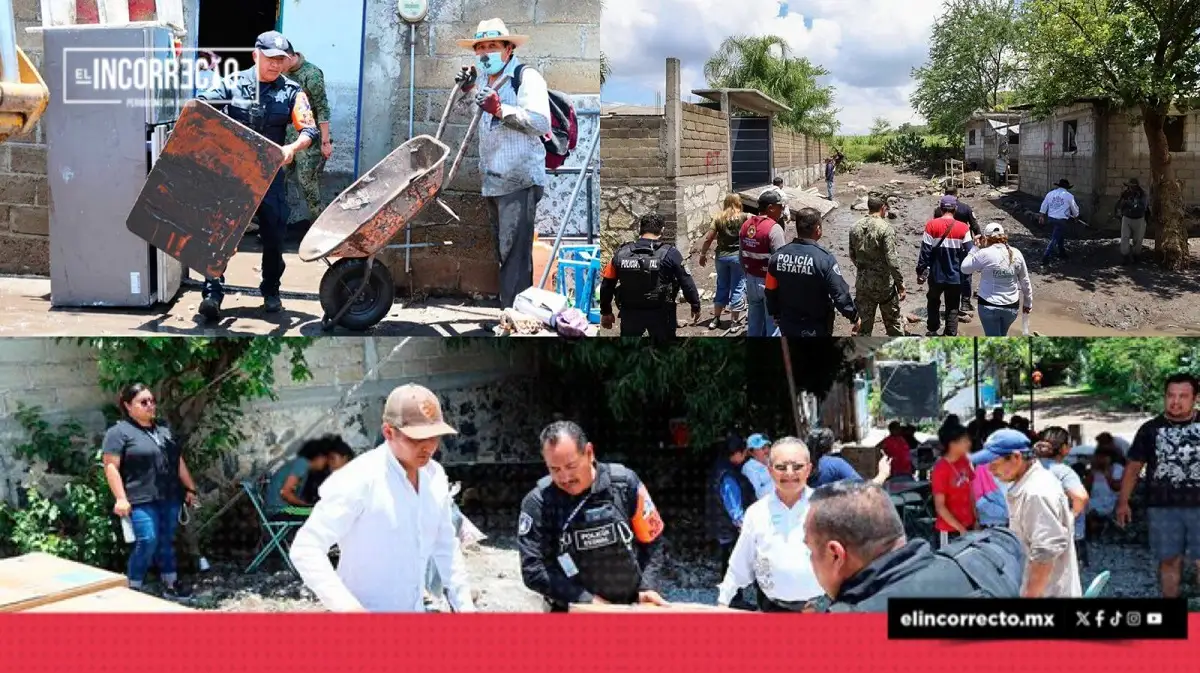Gobierno de Puebla atiende a damnificados por inundaciones en Chignahuapan e Izúcar de Matamoros
