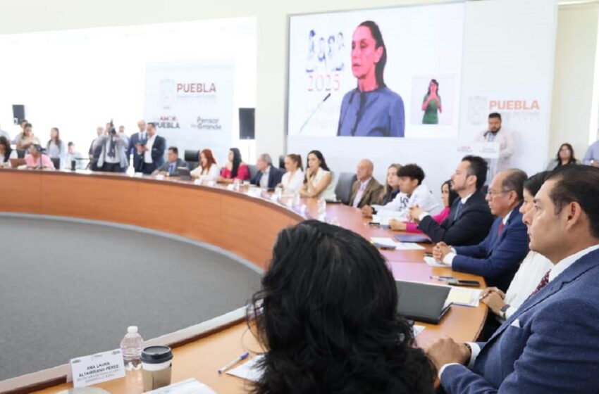  Gobierno de Puebla respalda postura diplomática de presidenta Sheinbaum en favor de derechos de migrantes