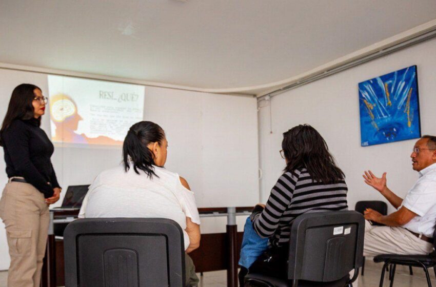  Imparte SMDIF talleres de resiliencia a personas cuidadoras
